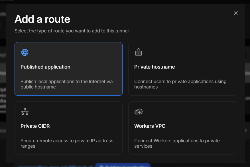 Published Application MCP port